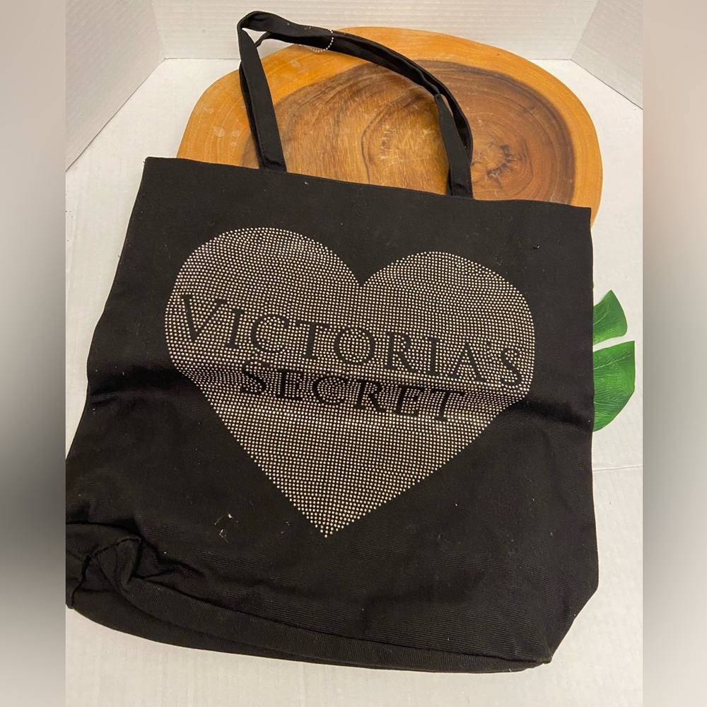 Victoria Secret Studded Heart Tote Baby